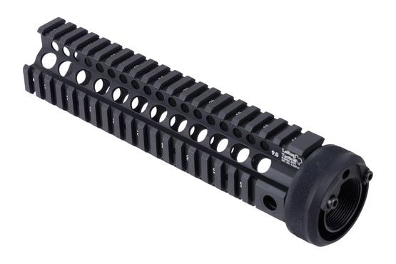 Lightweight 9-inch Quad Rail handguard.